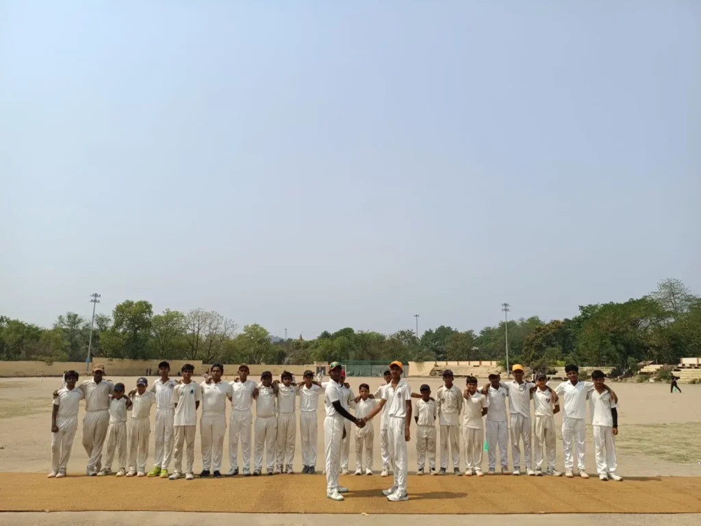 Kids cricket match video